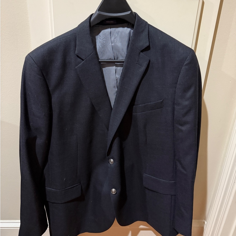 Stafford Navy Blue Blazer 50R